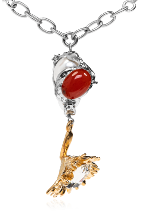 Marni Halskette mit Anhängern