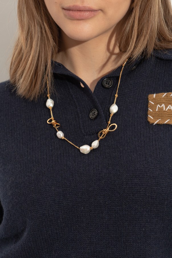 Marni Collar de perlas