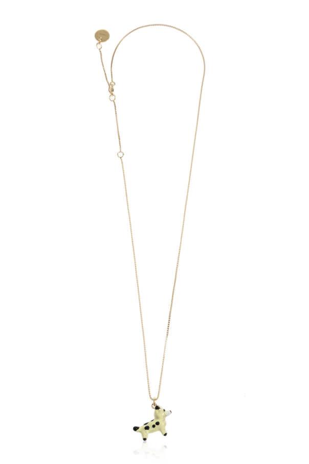 Marni Necklace with a dog motif pendant
