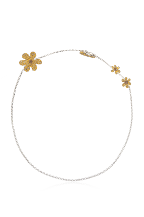 Collar con cristales brillantes