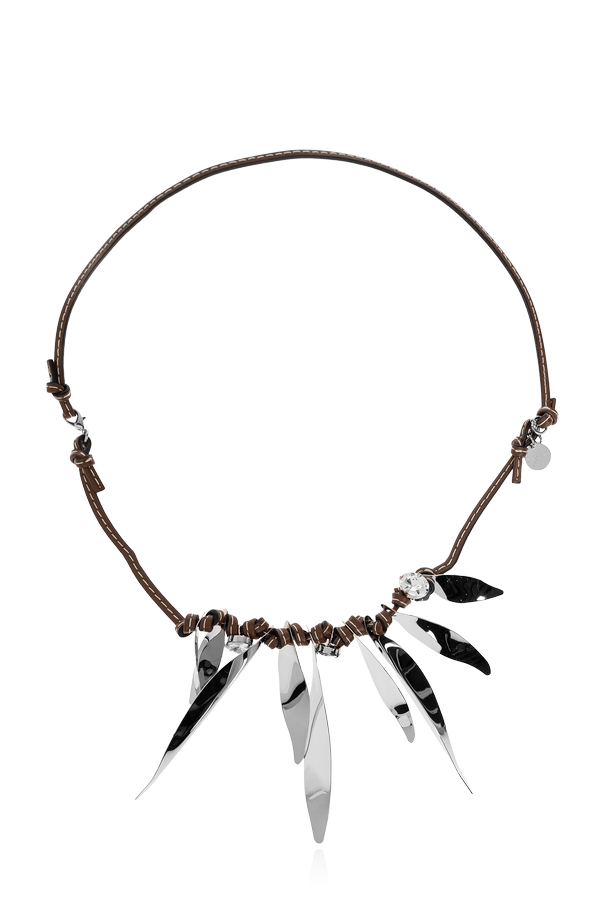Necklace with shimmering crystals od Marni