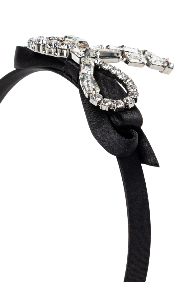 Jimmy Choo Haarreif mit schimmernden Kristallen