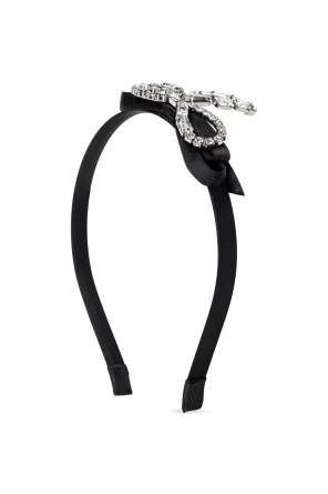 Haarreif mit schimmernden Kristallen