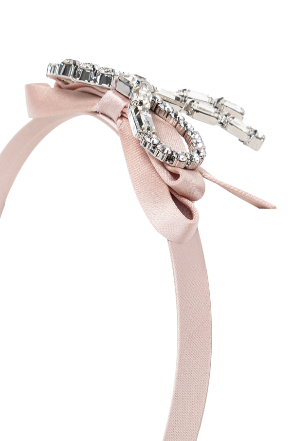 Jimmy Choo Haarreif mit glänzenden Kristallen