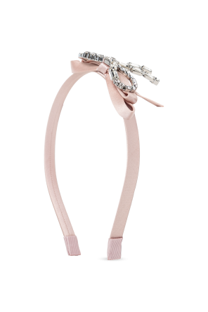 Headband with shimmering crystals