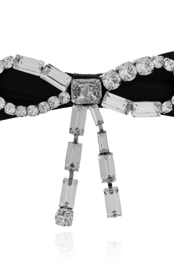Jimmy Choo Hair clip with shimmering crystals