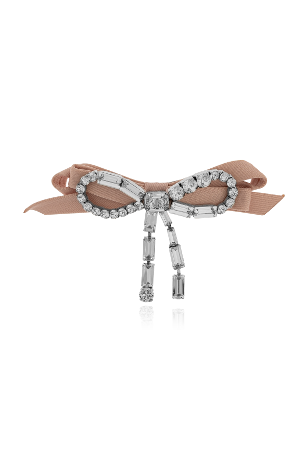 Hair clip with shimmering crystals od Jimmy Choo