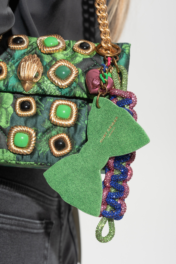 Kurt Geiger Keychain with shimmering crystals