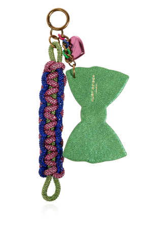 Kurt Geiger Keychain with shimmering crystals