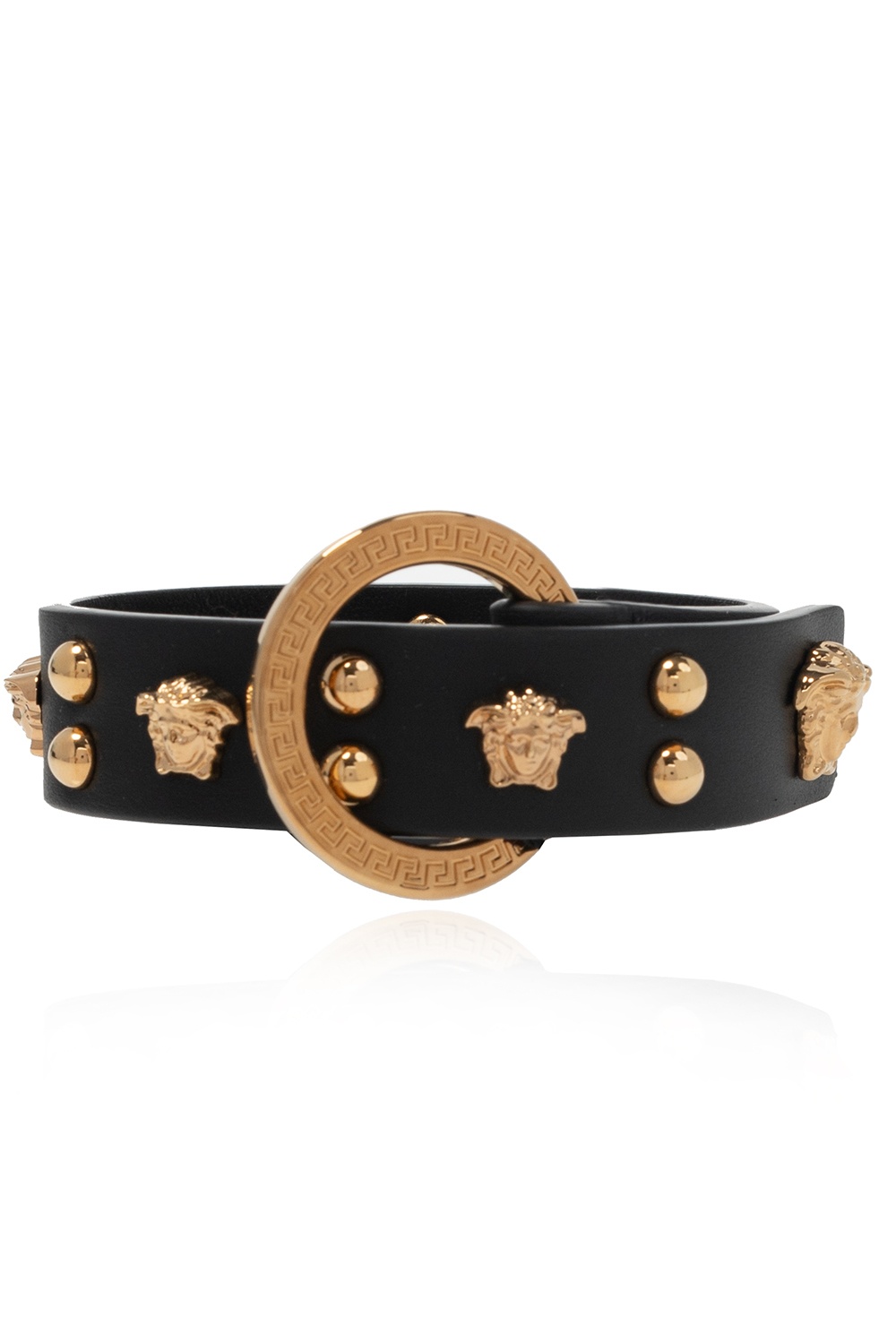 versace leather bracelet