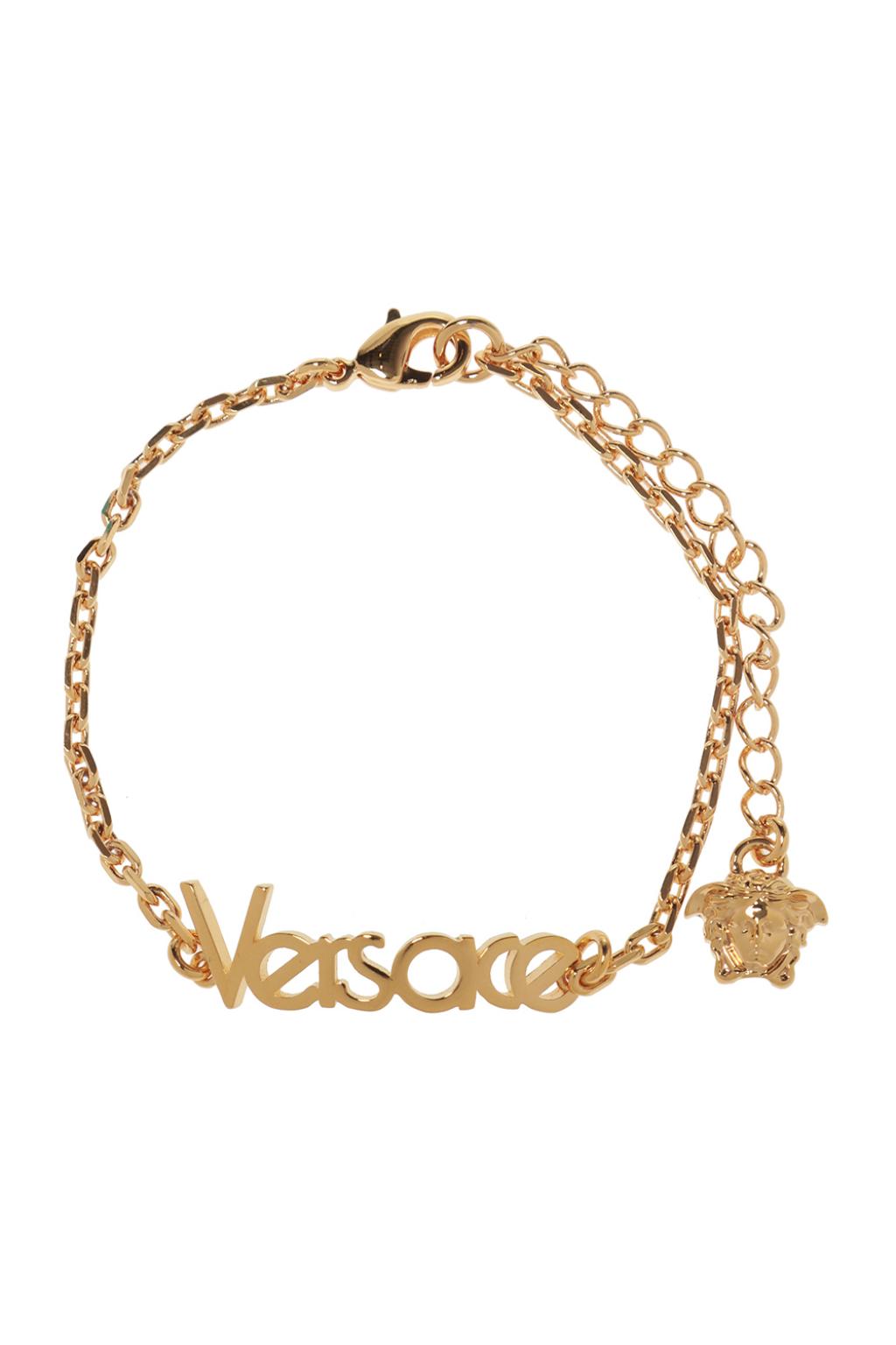Logo bracelet Versace - Vitkac Australia
