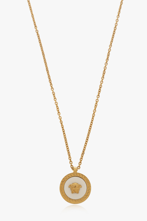Brass necklace with pendant od Versace