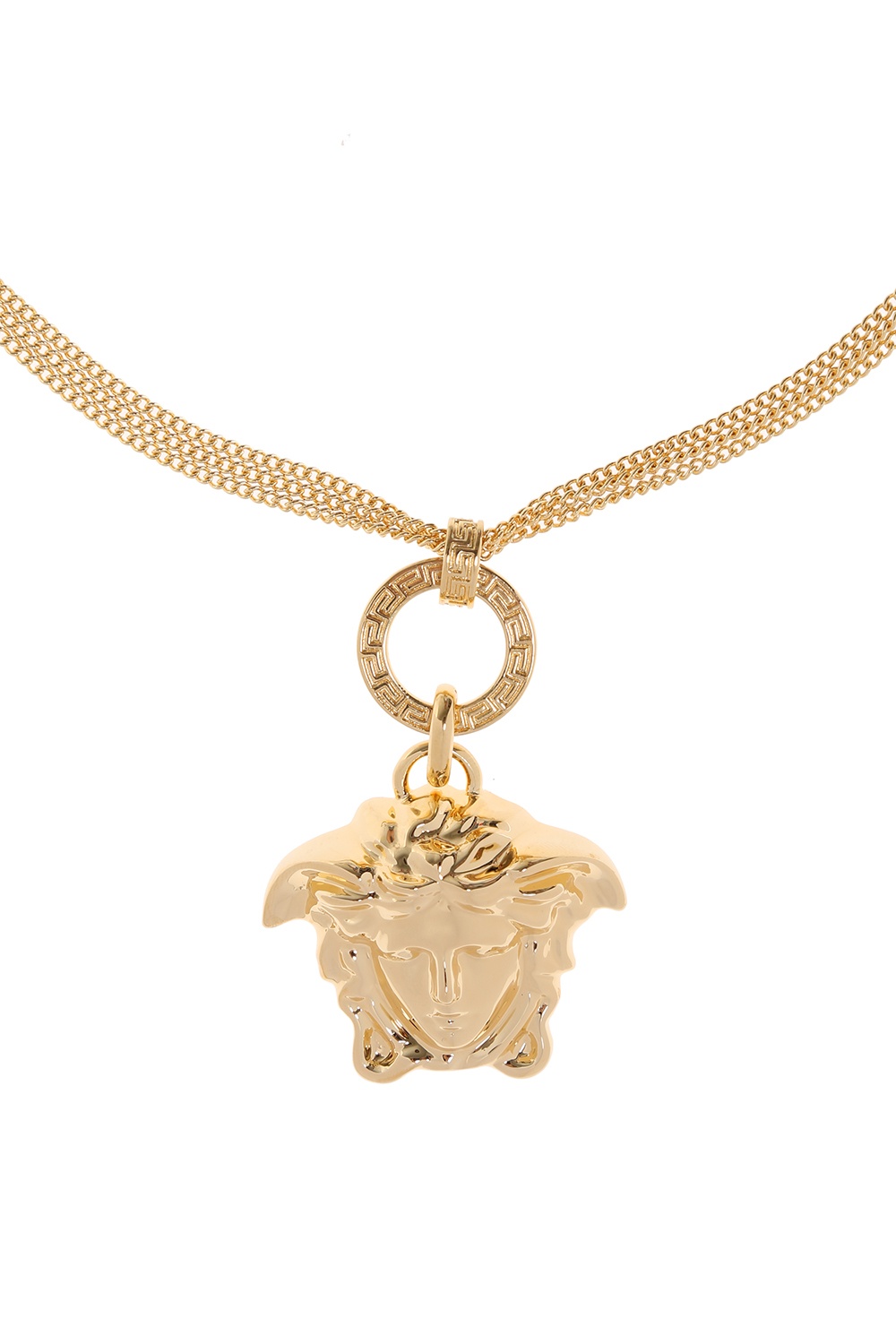 versace medusa head necklace