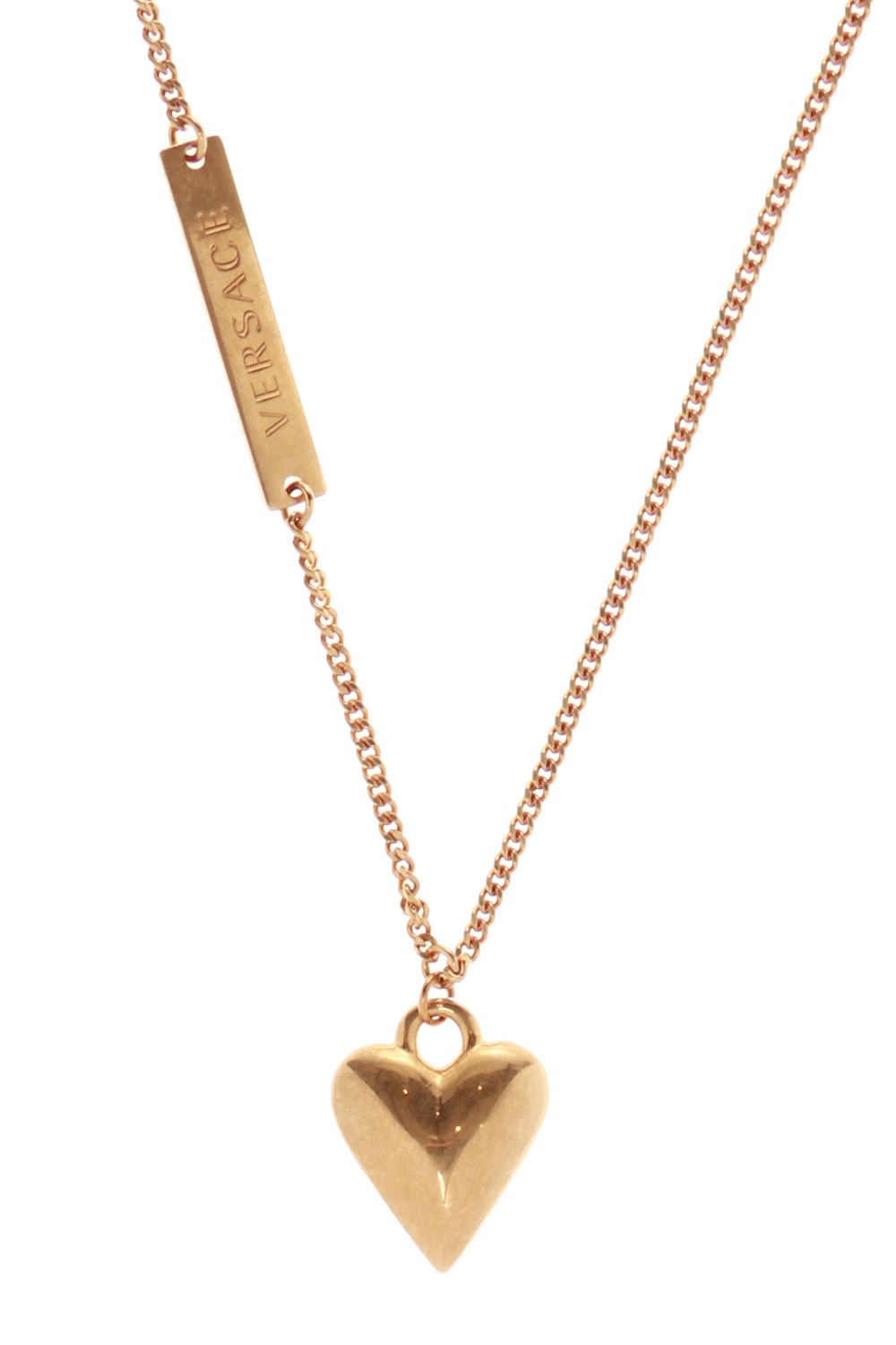 Heart motif necklace Versace - Vitkac 