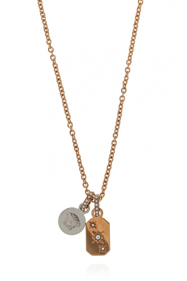 Versace Necklace with charms