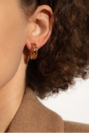Earrings with greca motif od Versace