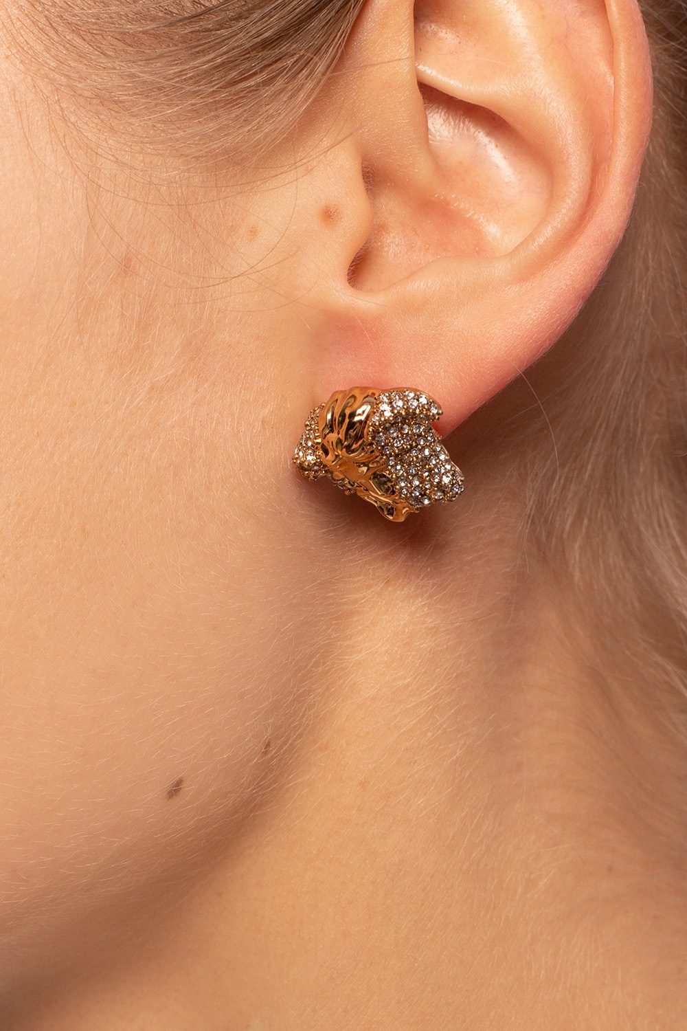 medusa head earrings