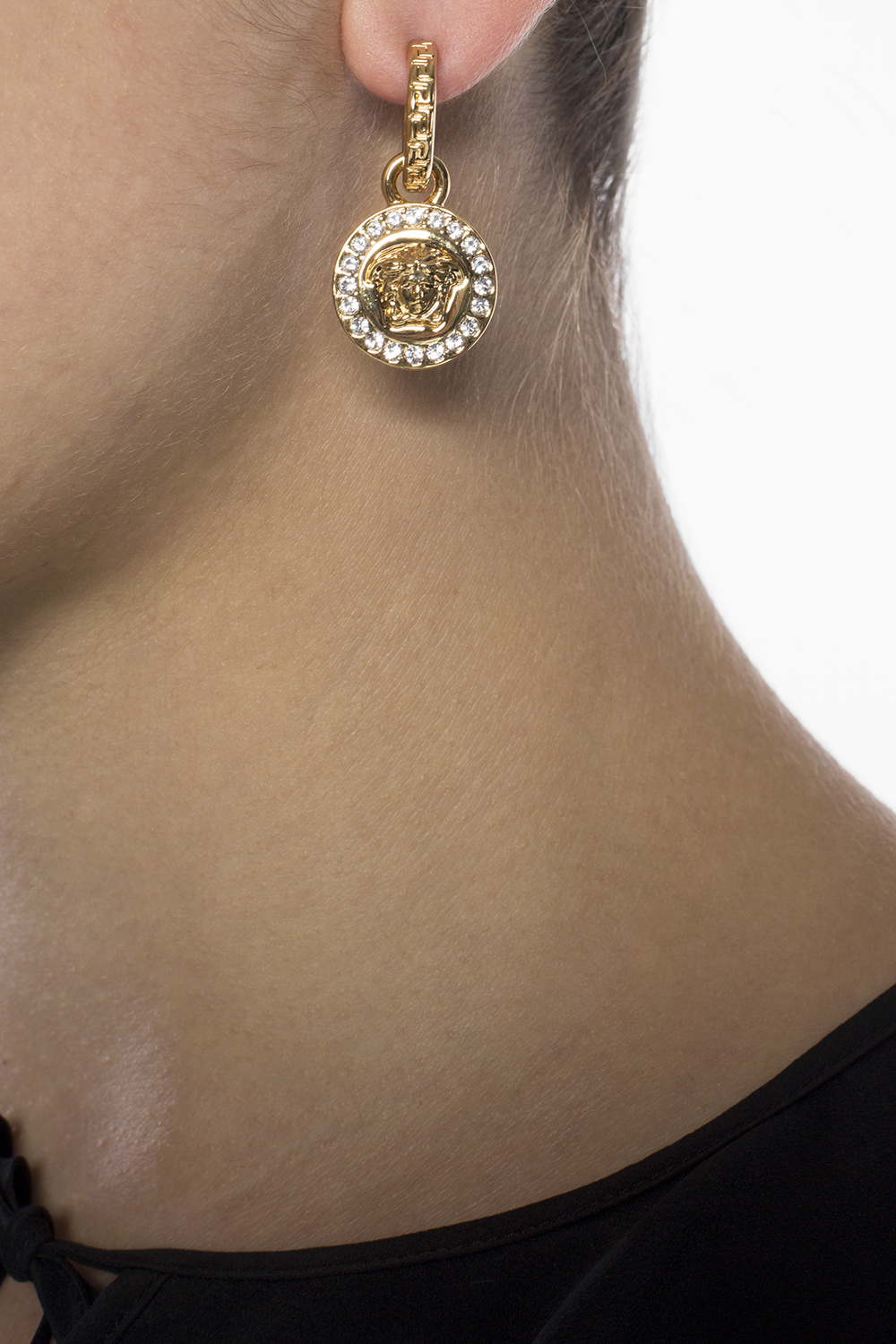 Versace Medusa head earings