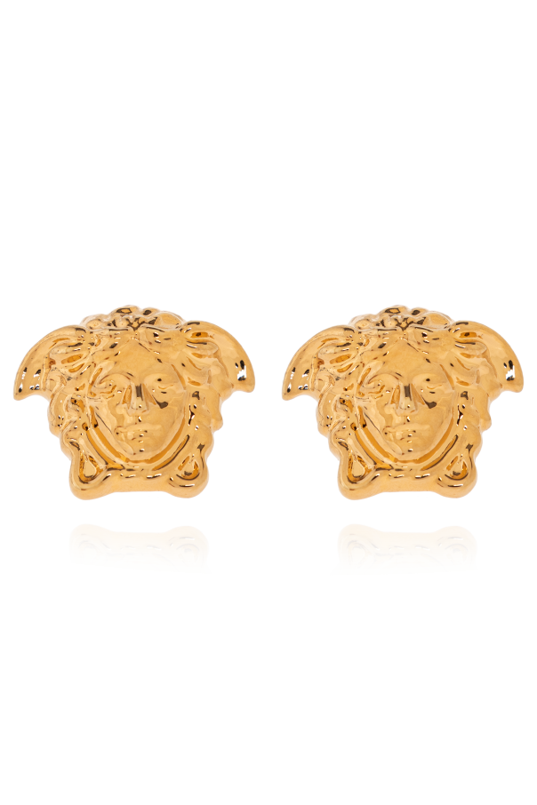 Versace Medusa head shaped earrings