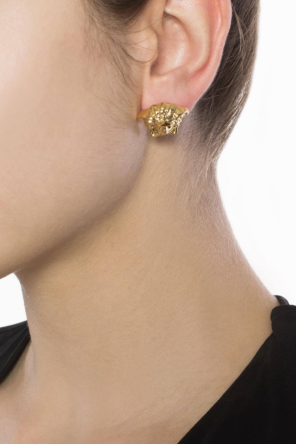 versace medusa head earrings