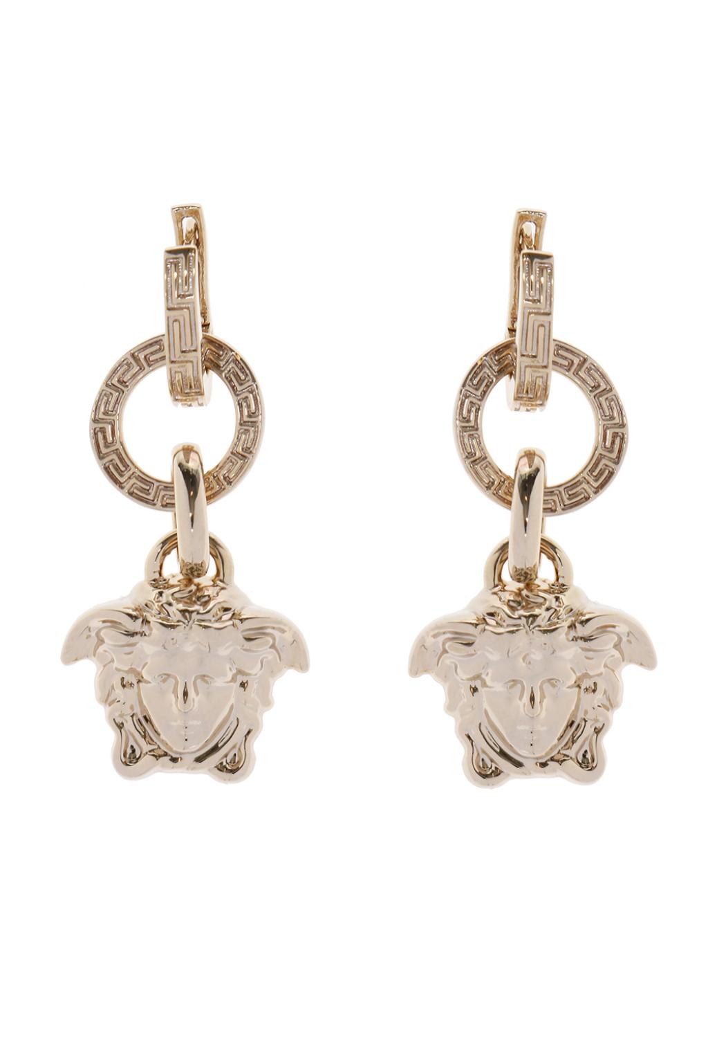 Versace Medusa head earrings