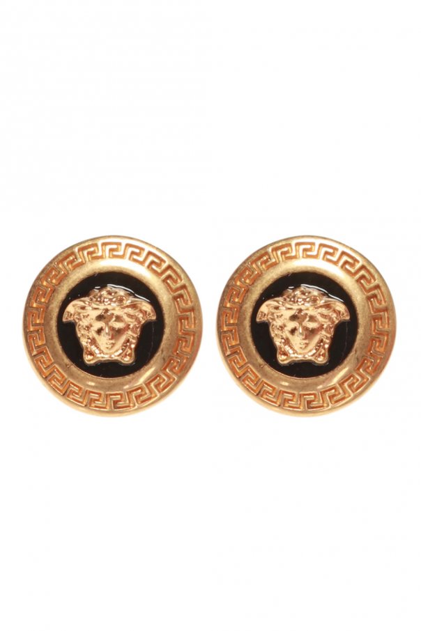 Versace Medusa head earrings