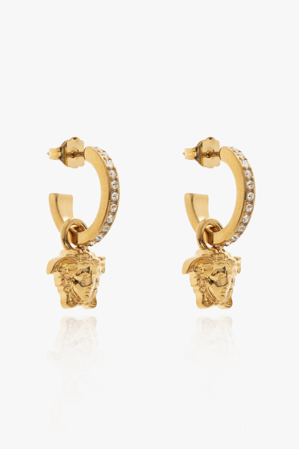 Versace GOLD Medusa head earrings