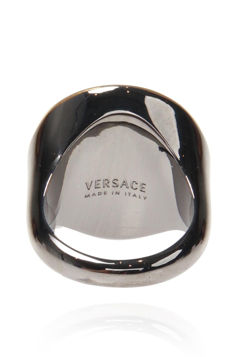 versace ring black