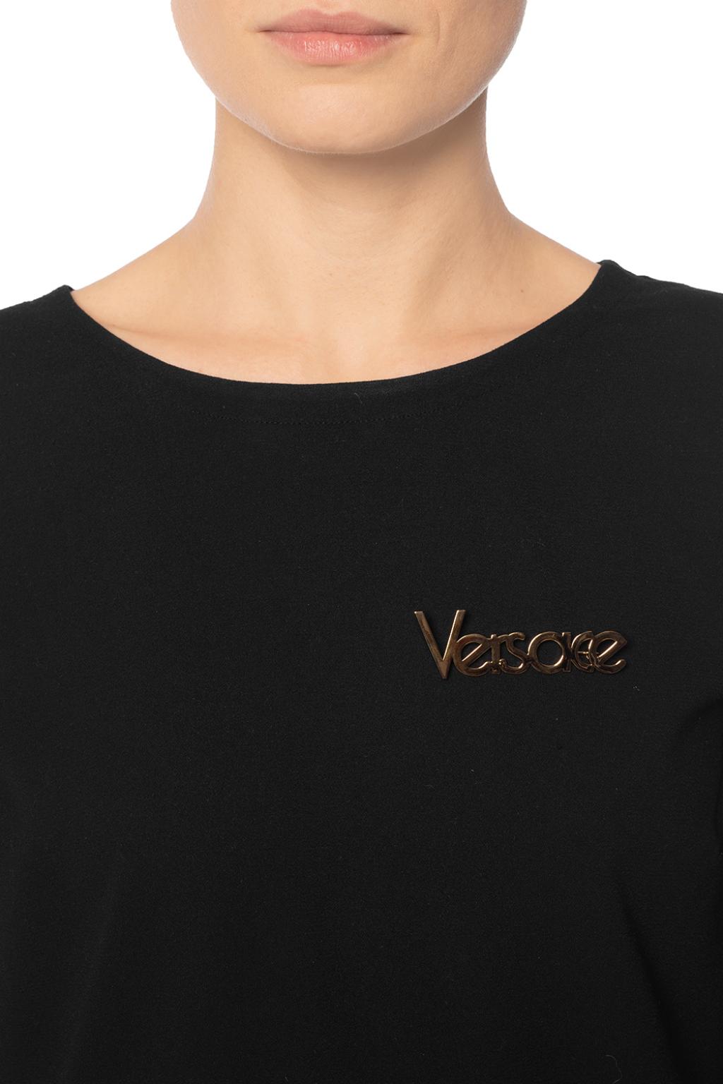 Versace Logo brooch, Women's Jewelery