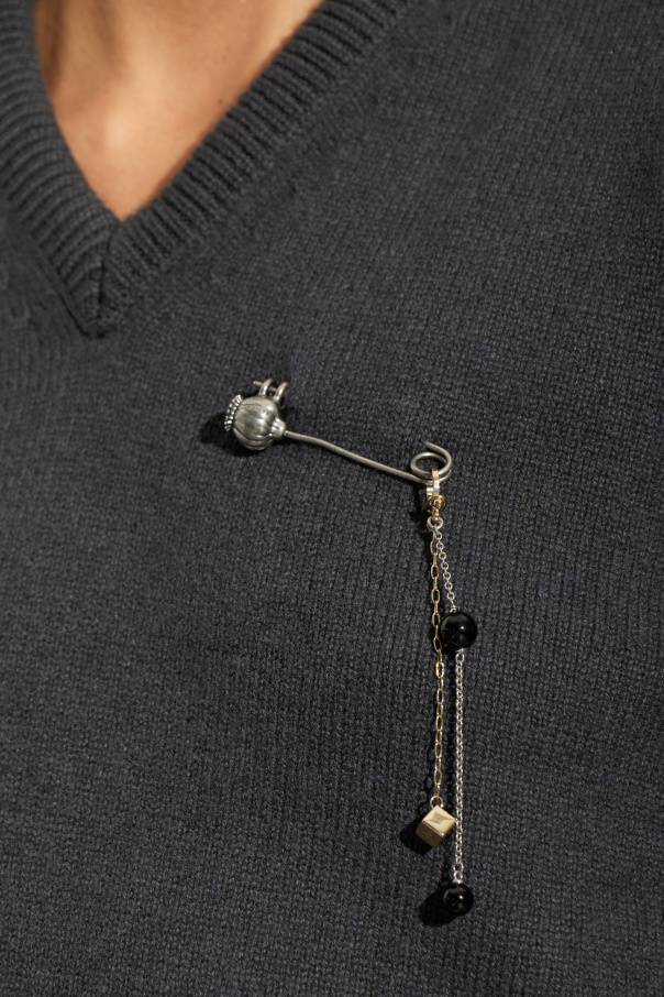 Lemaire Messing-Anstecknadel