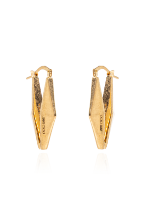 Pendientes con logotipo grabado