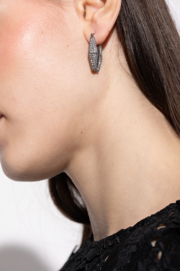 Jimmy Choo Ohrringe mit Kristallen