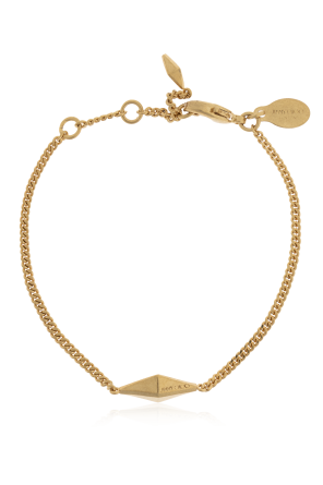 Bracelet with engraved logo