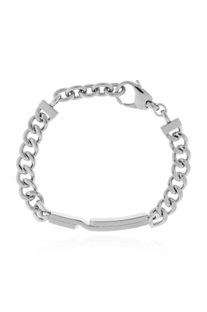 Bracelet with engraved logo