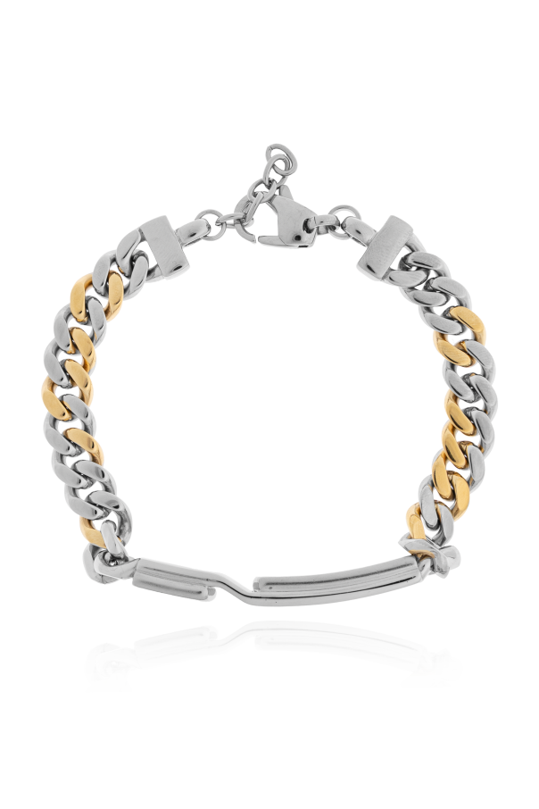 Bracelet with engraved logo od Diesel