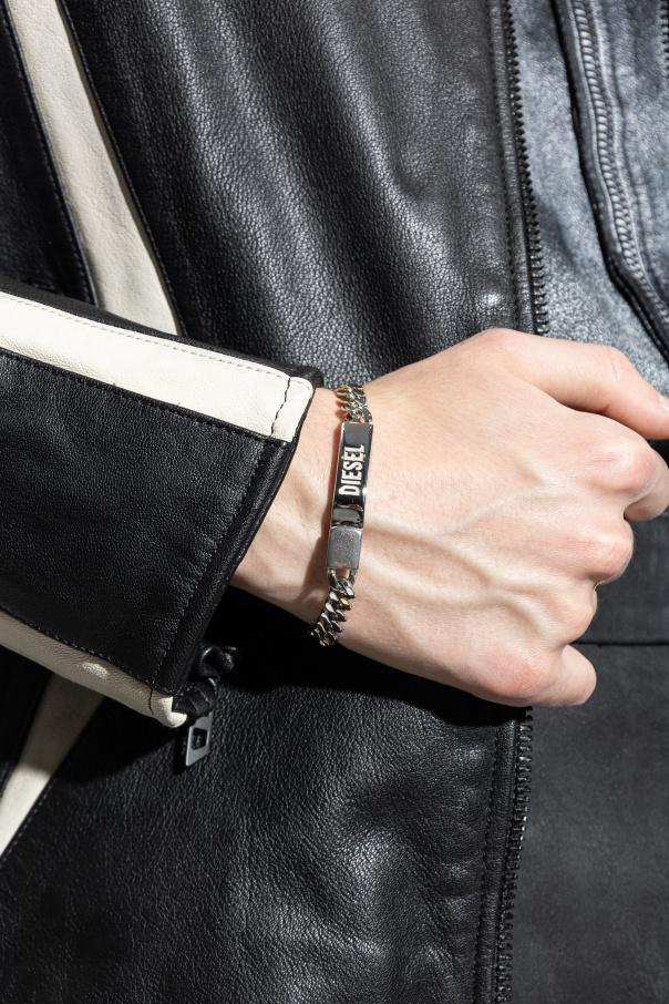 Diesel Bracelet with engraved logo