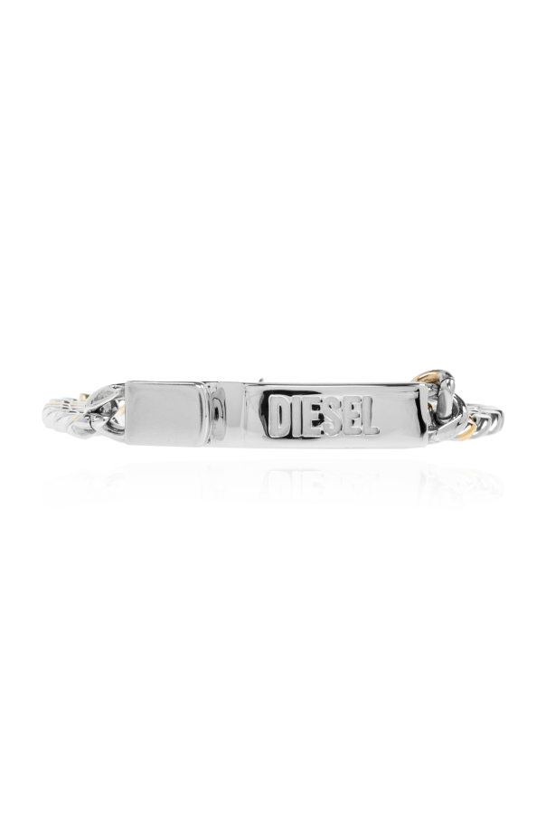 Diesel Bracelet with engraved logo