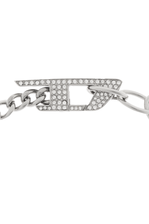 Diesel Pulseira com cristais brilhantes