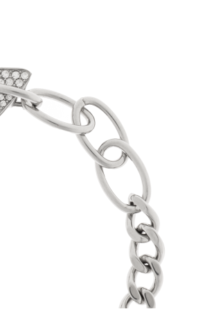 Diesel Pulseira com cristais brilhantes