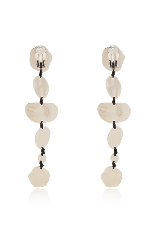 Cult Gaia ‘Val’ drop clip-on earrings