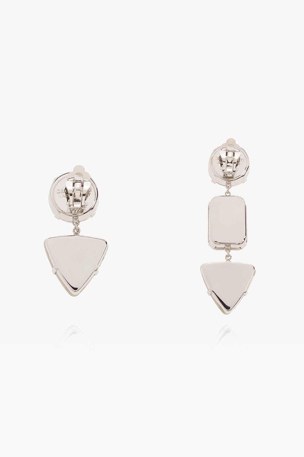 Dsquared2 Asymmetrical clip-one earrings