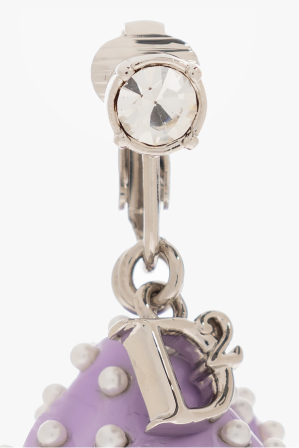 Dsquared2 Clip-on earring with mushroom charm