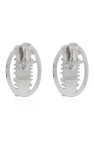 Dsquared2 SILVER Clip-on earrings with logo