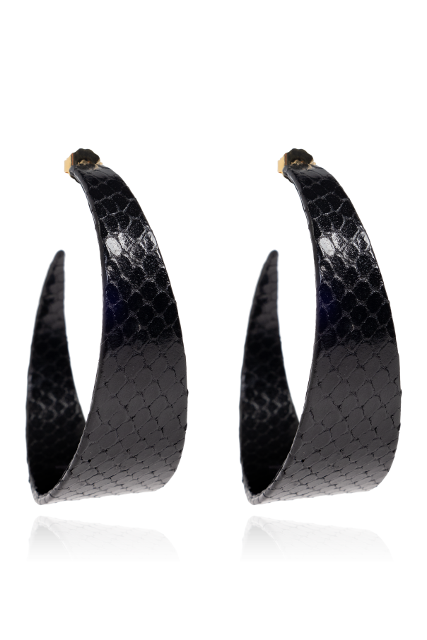 Leather earrings od Dsquared2