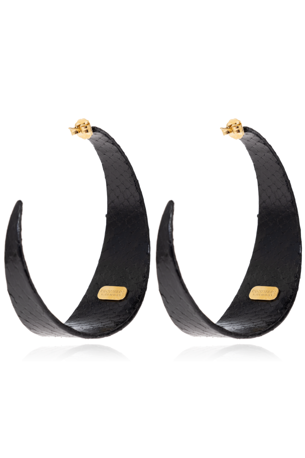 Dsquared2 Lederohrringe