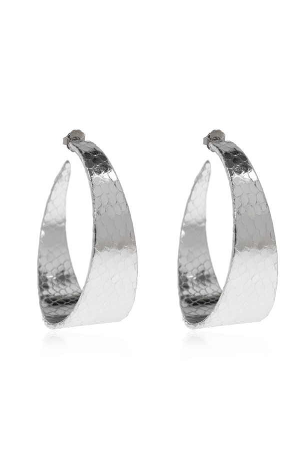 Leather earrings od Dsquared2