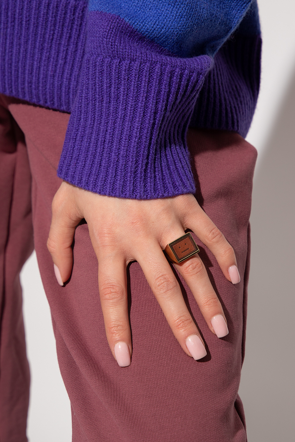 Acne Studios Ring with logo