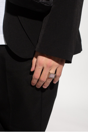 Acne Studios Ring with logo