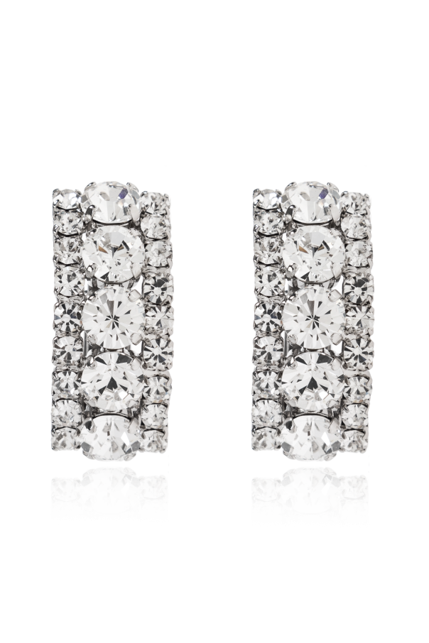 Clip-on earrings with shimmering crystals, zdjęcie 1 Clip-on earrings with shimmering crystals od Alessandra Rich