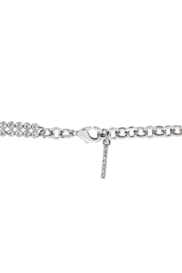 Alessandra Rich Naszyjnik z kryształami